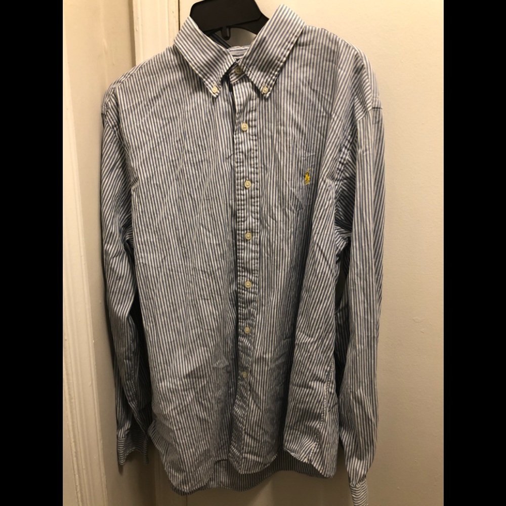 men’s button up polo shirt